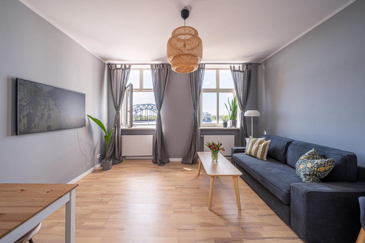 Cosy Studio With River View Rīga Exterior foto